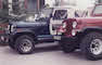 CJ7 zusammen mit Andis Jeep